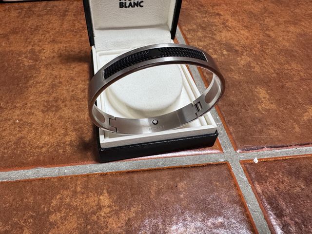 Montblanc M Pulsera Rígida de Acero
