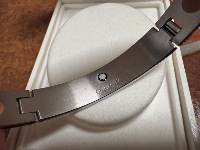 Montblanc M Pulsera Rígida de Acero