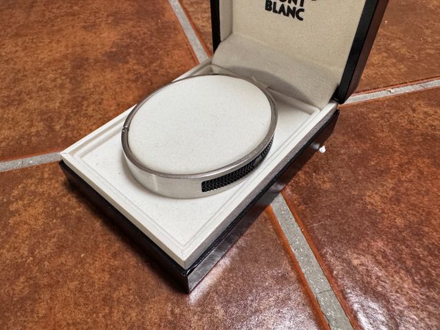 Montblanc M Pulsera Rígida de Acero