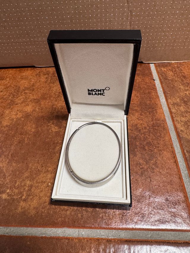 Montblanc M Pulsera Rígida de Acero