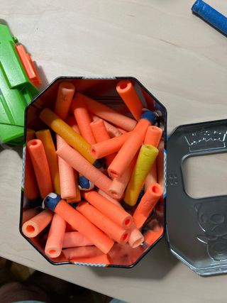NERF pistolas y balas