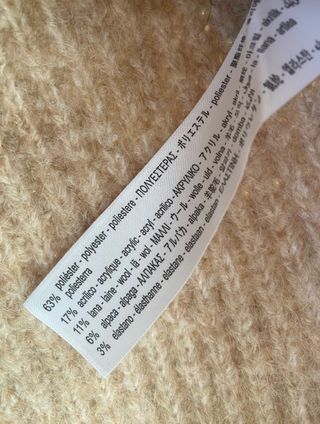 Capa de Lana de Alpaca Zara