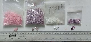 2170 abalarios/cuentas de Estrellas.Haz bisuteria!