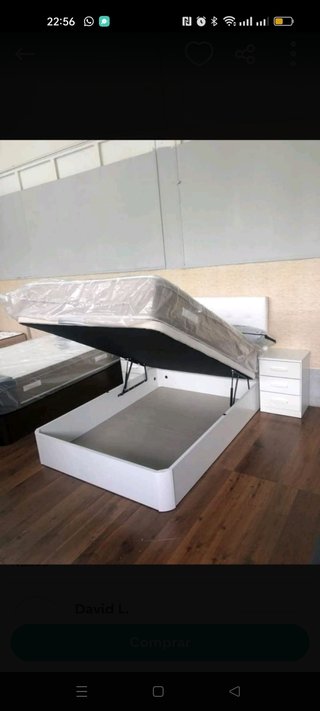 cama y colchón