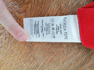 Felpa rossa Patrizia Pepe