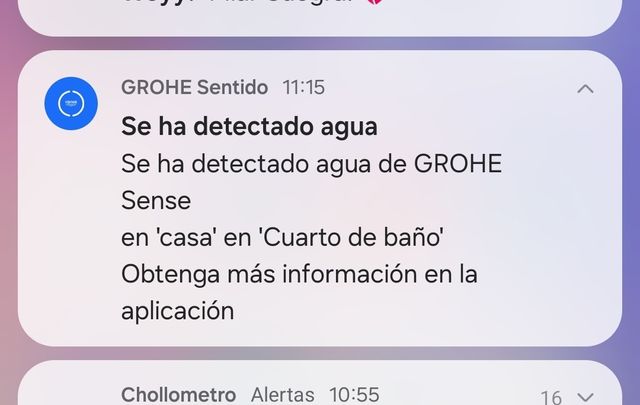 Detector de fugas grohe