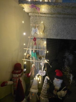 Macrame  Decorazioni Natale natalizi Boho  Rustico