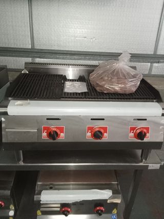 Barbacoa a gas