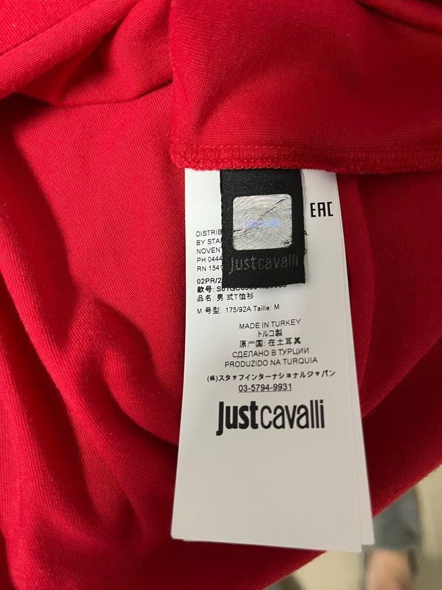 T-shirt stampata Just Cavalli