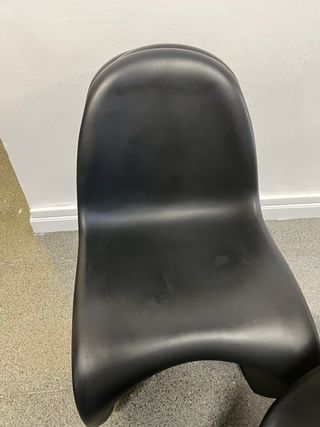 Sillas Panton negras