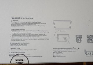 Tableta gráfica Huion new 1060 plus