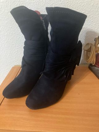Botines  azul marino 