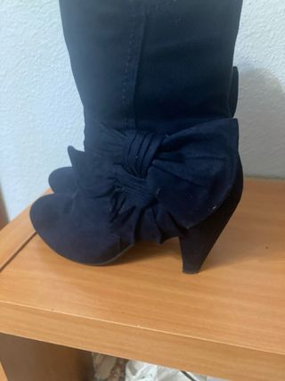 Botines  azul marino 