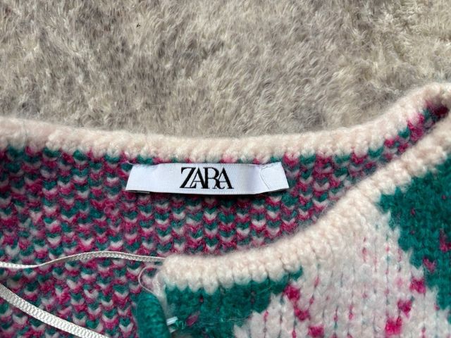Cardigan Zara Argyle