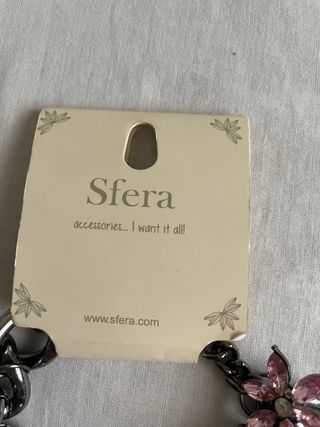 Pulsera colgantes flores
