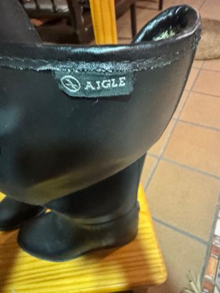 Botas agua Niñ@o Talla 35  AIGLE