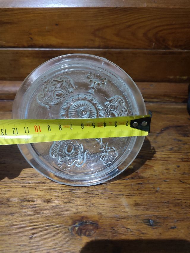 Tapa de Bombonera de cristal