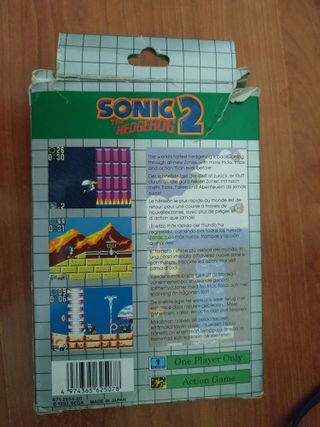 Sonic 2 game gear