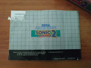 Sonic 2 game gear