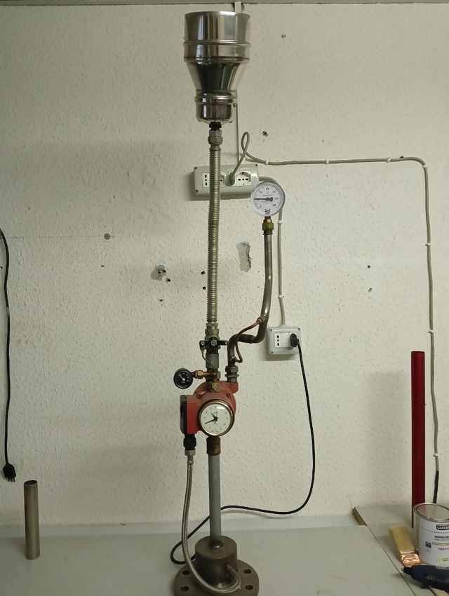 Lampada artigianale mod "Idraulica"