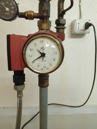 Lampada artigianale mod "Idraulica"