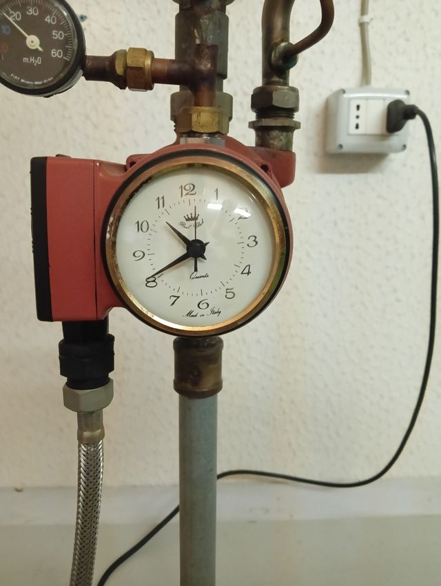 Lampada artigianale mod "Idraulica"