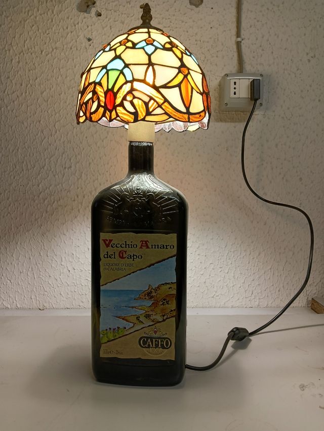 Lampada artigianale Amaro del Capo