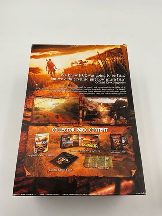 NUEVA FAR CRY 2 COLECCIONISTA PARA XBOX 360
