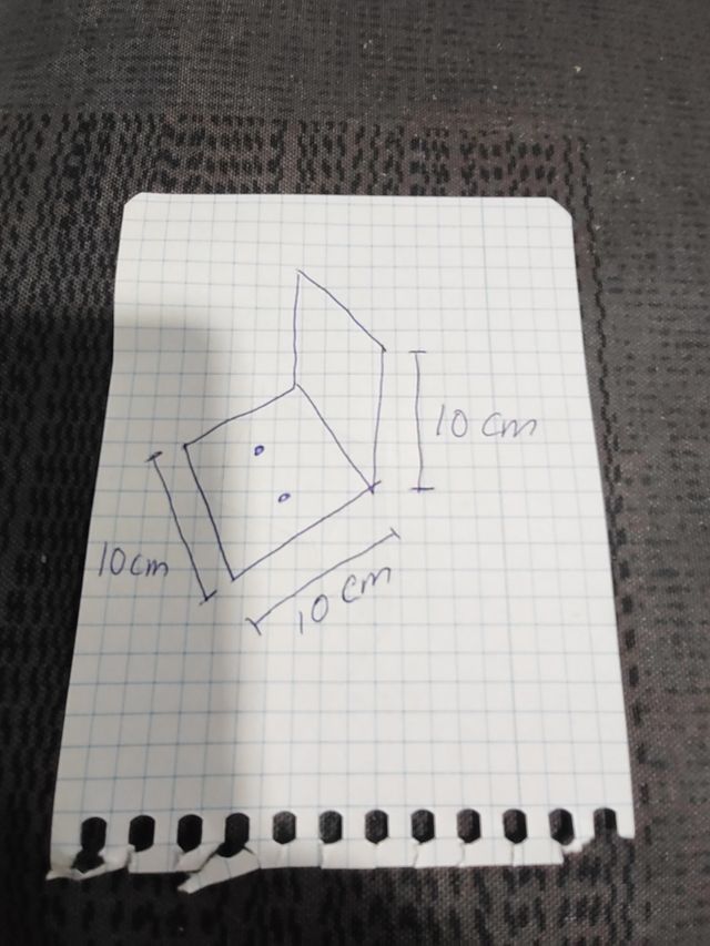 Escuadra soporte inox