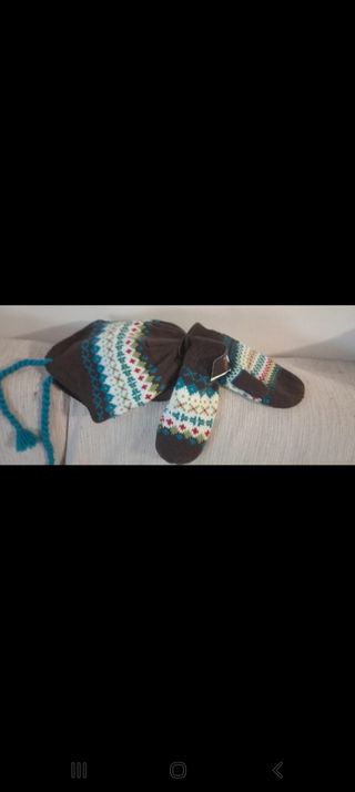 Cappello e guanti bambini