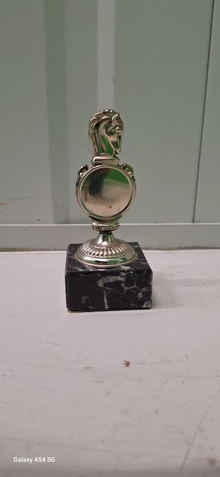 Reloj-pisapapeles plata Pedro Durán