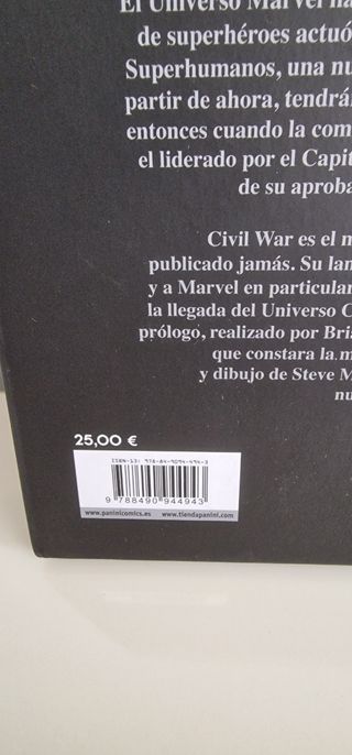 Marvel civil war Integral