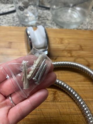 Manguera de ducha   y soporte 