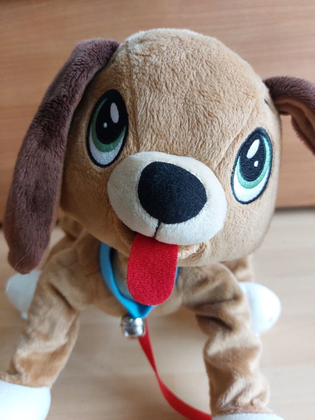 Peppy Pups peluche perrito camina conmigo