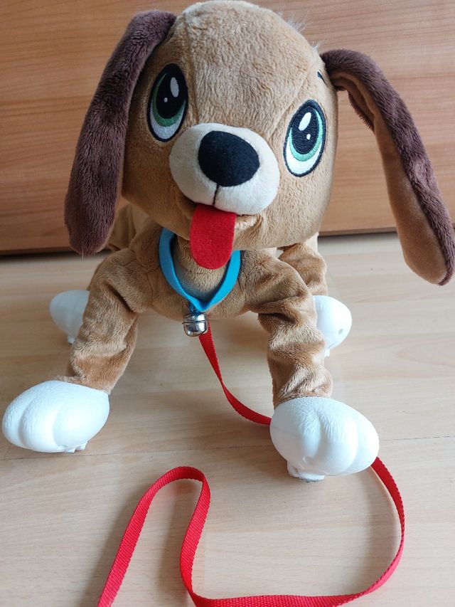 Peppy Pups peluche perrito camina conmigo