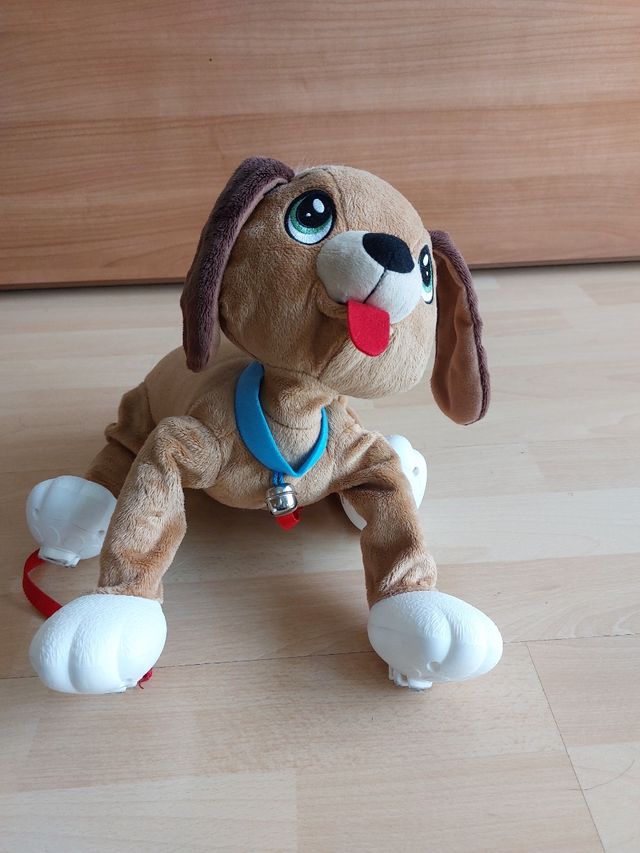 Peppy Pups peluche perrito camina conmigo