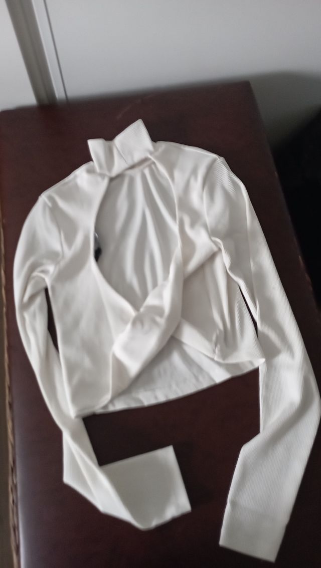 Camiseta de mujer talla s blanca