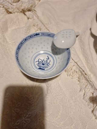 Cuencos de porcelana