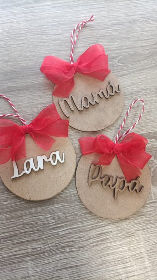 Bola de navidad personalizable