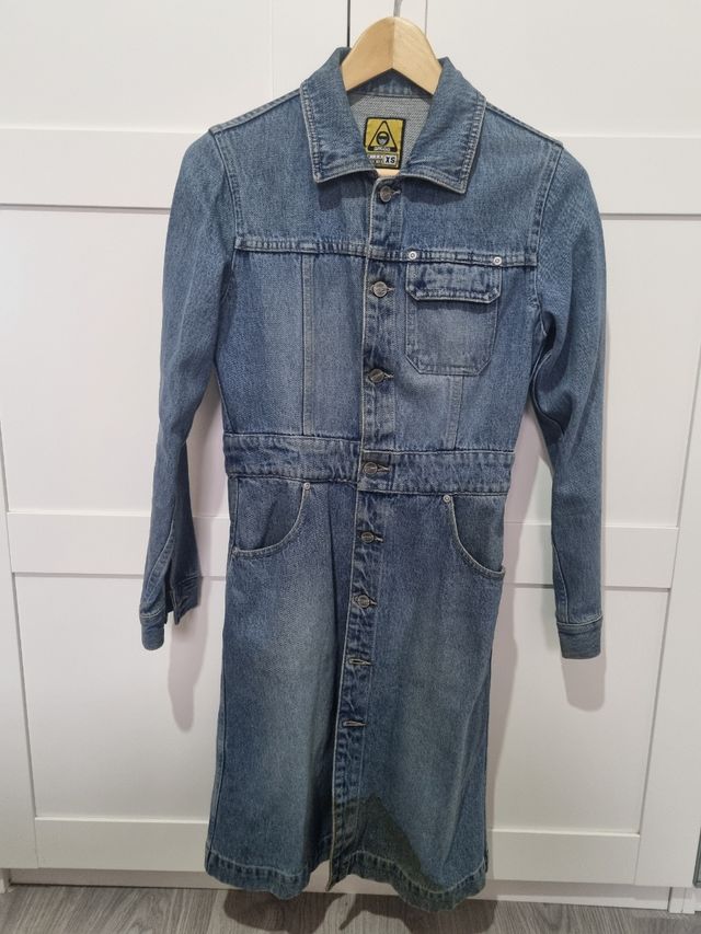 Chaqueta mujer baquera larga talla XS