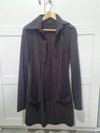 Gabardina elastica mujer talla XS