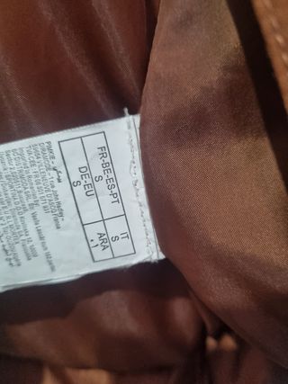 Chaqueta mujer tipo plumas talla- S