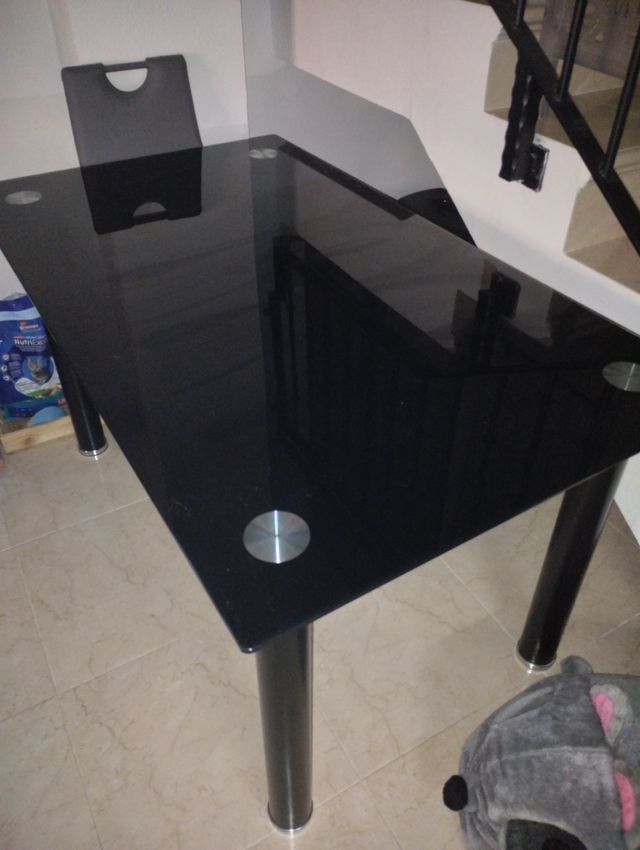 Mesa Cristal Negro 