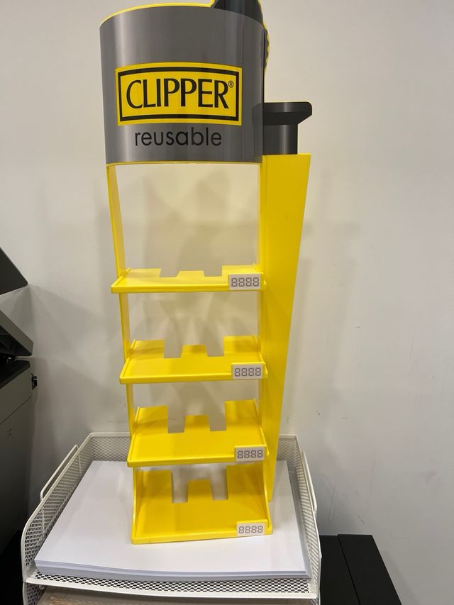 Espositore accendini Clipper
