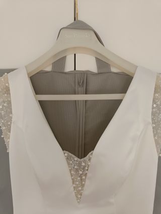 Vestido de novia de modista