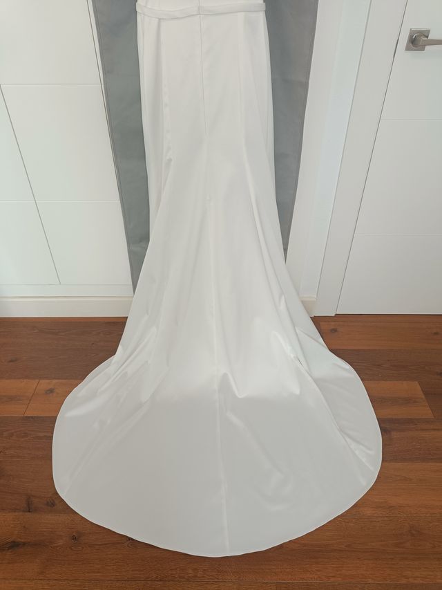 Vestido de novia de modista