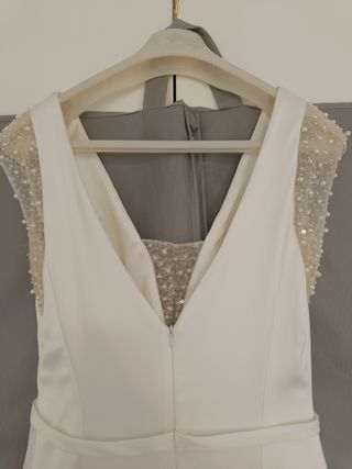 Vestido de novia de modista