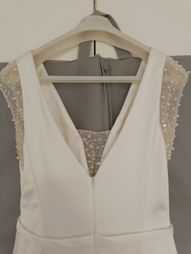 Vestido de novia de modista