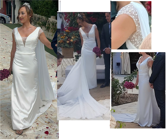 Vestido de novia de modista