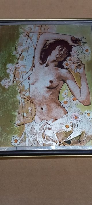 Quadro in argento LA.PRIMAVERA a tiratura limitata